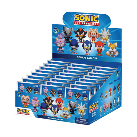 Monogram: Sonic (Blind Bag/random) 3d Foam bag Clips Figures