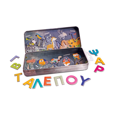 As Happi Hobbi: Magnet tin - Γράμματα (1029-64070)