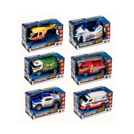 As Teamsterz: Mighty Machines - Police Helicopter Vehicle (7535-16584)