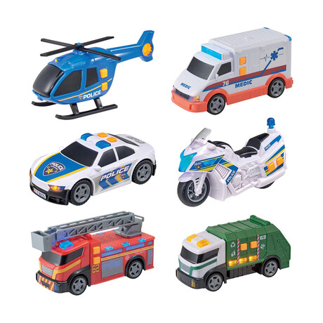 As Teamsterz: Mighty Machines - Police Helicopter Vehicle (7535-16584)