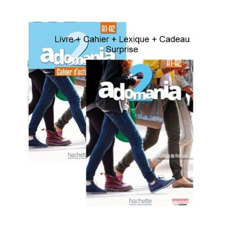 Adomania 2 Super Pack (Livre + Cahier + Lexique + Cadeau Surprise) n/e