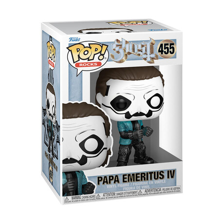 Funko Pop! Rocks: Ghost - Papa Emeritus iv (Glitter) #455 Vinyl Figure