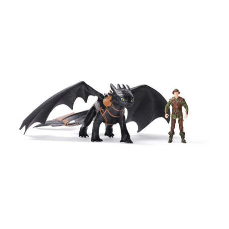 Spin Master how to Train Your Dragon: Dragons & Vikings - Toothless & Hiccup Action Figures (20151277)