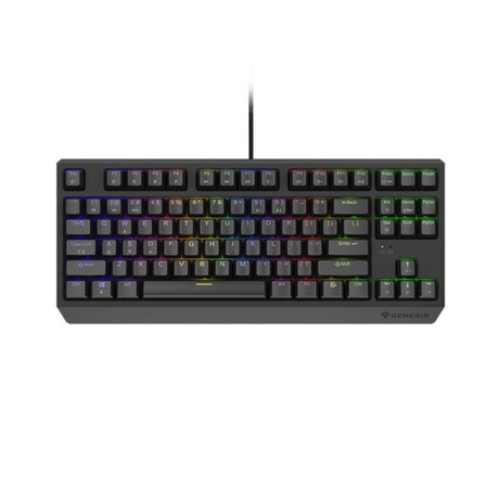 Genesis Gaming Keyboard Thor 230 tkl us rgb Mechanical Outemu Brown Black hot Swap (Nkg-2079) (Gnsnkg-2079)