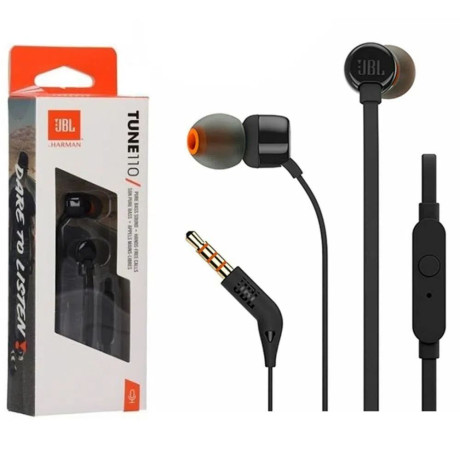 Jbl T110 Headphones Black (Jblt110blk) Jbl T110 Headphones Black (Jblt110blk)