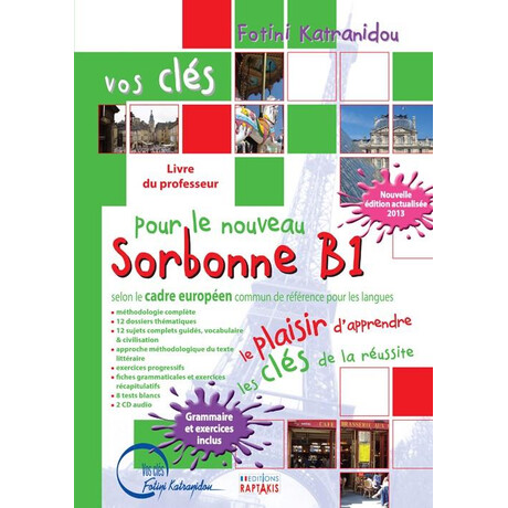 Vos Cles Sorbonne b1 Professeur