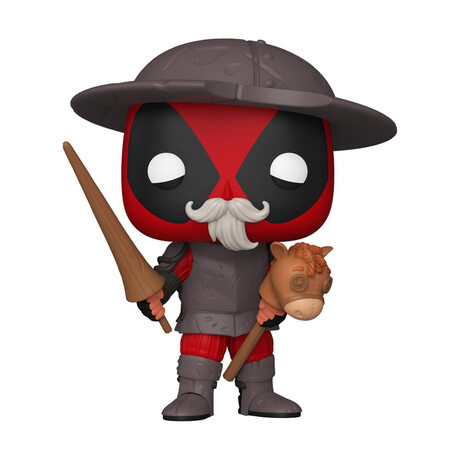 Funko Pop! Plus: Deadpool - Deadpool as don Quixote #1492 Bobble-Head Vinyl Figure