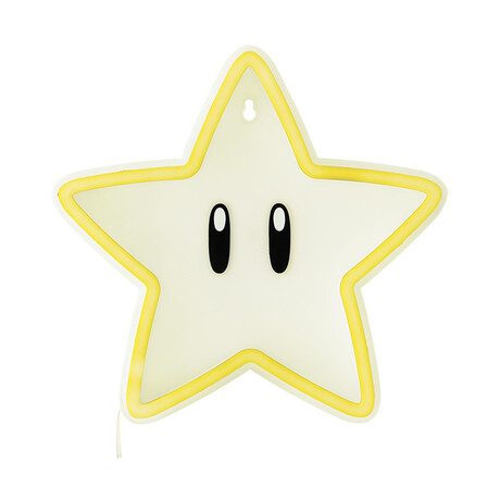Paladone: Super Mario - Super Star Wall Mountable led Neon Light (Pp14711nnvn)