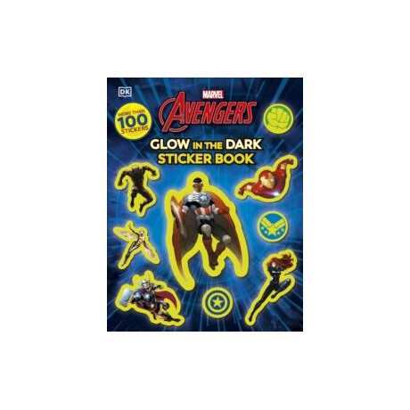 Marvel Avengers Glow in the Dark Sticker Book