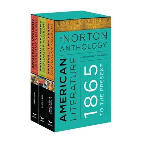 The Norton Anthology of American Literature vol c, d, e 10th ed pb