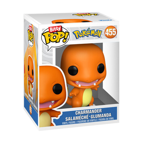 Funko Bitty Pop! 4-Pack: Pokemon - Charmander, Jolteon, Larpas, Rattata Vinyl Figures
