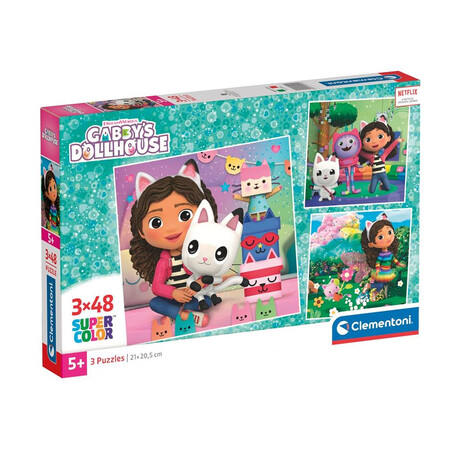 Παζλ 3x48 S.c. Gabbys Dollhouse