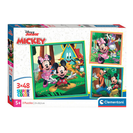 Παζλ 3x48 S.c. Mickey and Friends