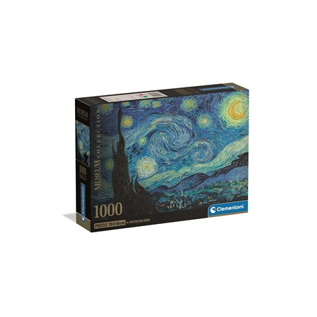 Παζλ 1000 Museum van Gogh Έναστρη Νυχτα - Compact box