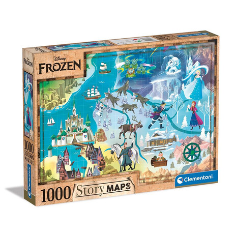 Παζλ 1000 Story Maps Frozen