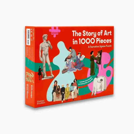 The Story of art in 1000 Pieces - a Narrative Jigsaw Puzzle