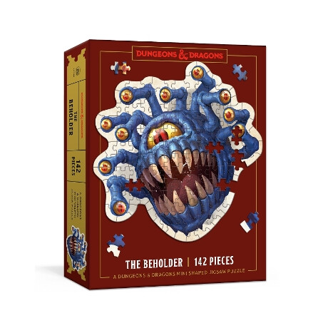 Dungeons   Dragons Mini Shaped Jigsaw Puzzle: the Beholder Edition