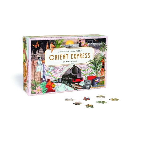 Orient Express : a 1000-Piece Jigsaw Puzzle