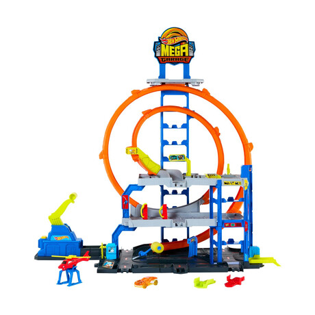Mattel hot Wheels: City - Mega Garage(jbm74)