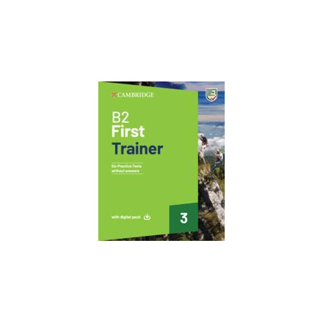 Cambridge English First 3 Trainer (+ Digital Pack) Wo/a