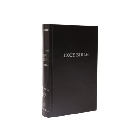 Kjv, pew Bible, Large Print, Hardcover, Black, red Letter, Comfort Print