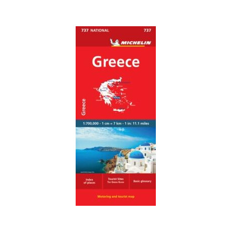 Greece - Michelin National map 737
