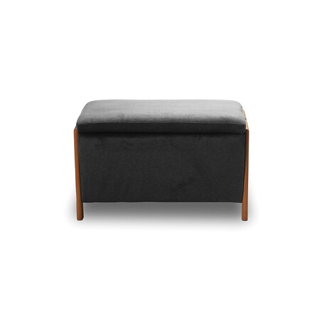 DALI ΣΚΑΜΠΟ VELVET GREY ΜΕ ΑΠΟΘ. ΧΩΡΟ 75X42X44εκ.