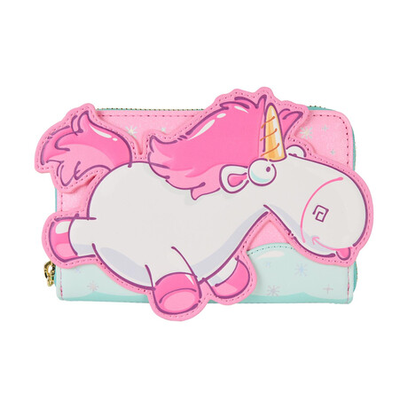 Loungefly Minions: Fluffy Unicorn zip Around Wallet (Dmwa0010)