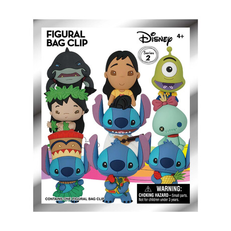 Monogram Disney: Stitch (Blind Bag/random) 3d Foam bag Clips