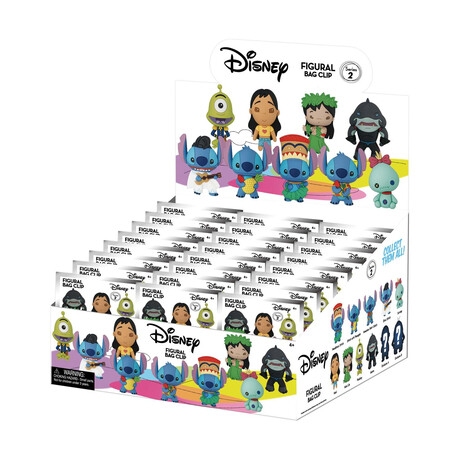 Monogram Disney: Stitch (Blind Bag/random) 3d Foam bag Clips