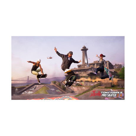 Xbox1 Tony Hawk's pro Skater 3 + 4