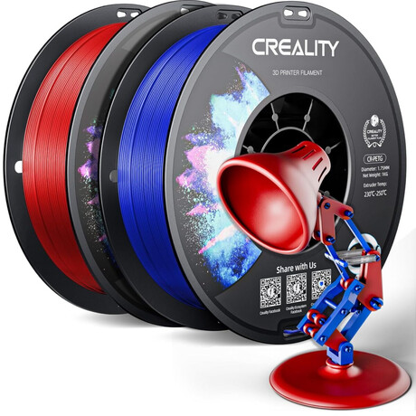 Creality cr-Petg Value Pack 2kg - red & Blue 3d Printer Filament