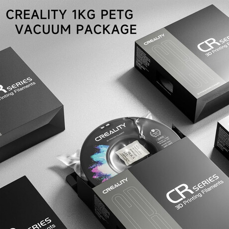 Creality cr-Petg Value Pack 4kg - 4x White 3d Printer Filament no Reel