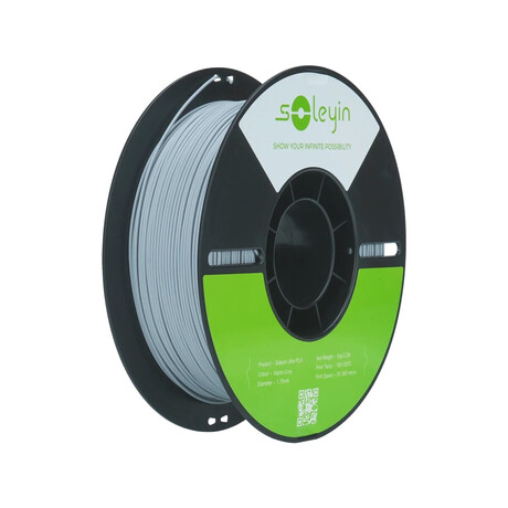 Creality Soleyin Ultra pla Matte Gray (Matte Grey) 3d Printer Filament  1 kg Spool,1.75 mm
