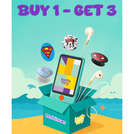 Kiddoboo Smartphone MobiStar + PopSocket Spider Man + Handsfree