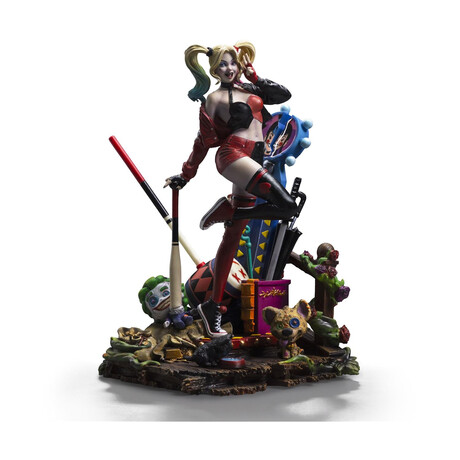 Iron Studios Deluxe: dc Comics - Harley Quinn (Gotham City Sirens) art Scale Statue (1/10) (Dccdcg105924-10)