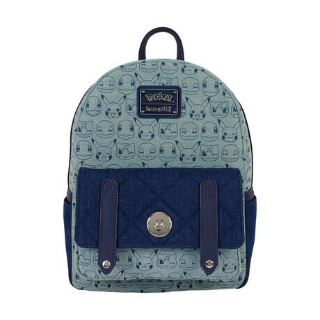Loungefly Pokémon - Faux Denim Mini Backpack (Pmbk0328)
