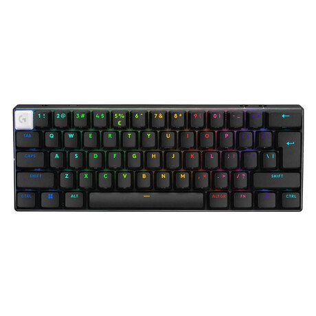 Logitech g pro x 60 Lightspeed Optical Tactile Switches (Us) Black (920-011911) (Loggprox60ls)