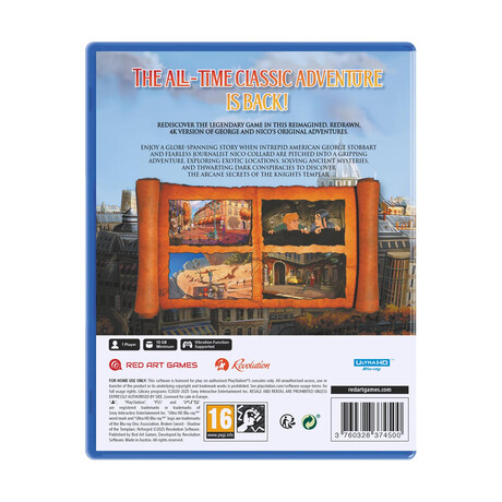 Ps5 Broken Sword - Shadow of the Templars: Reforged