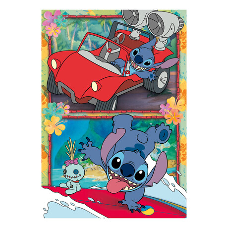 Clementoni Παιδικό Παζλ Super Color Disney Stitch 104 τμχ