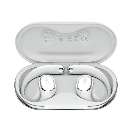 Qcy Crossky r70 Gray (ct-02) Open ear Wireless Headphones bt 6.0 Sbc/aac/ldac 52 Hours hi-res Audio
