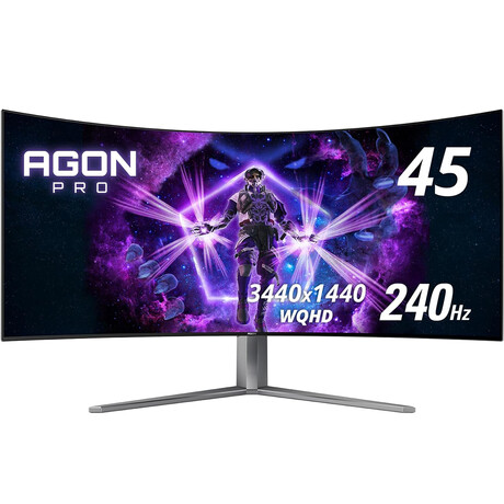Aoc Agon Ag456uczd Ultra Wide Curved Gaming Oled Monitor 45'' (Aocag456uczd)