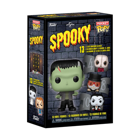 Funko Pocket Pop! Countdown Calendar: Spooky - 13 day Countdown Calendar Vinyl Figures