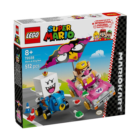 Lego® Super Mario: Mario Kart - Wario & King Boo(72038)