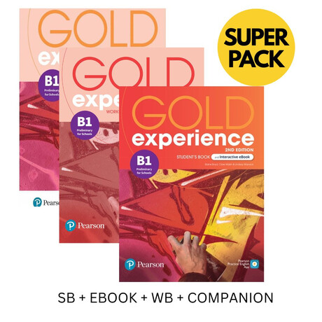 Gold Experience b1 Super Pack (sb + Ebook + wb + Companion) 2nd ed