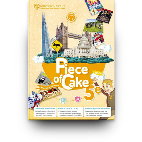 Anglais 5e - Piece of Cake, Edition 2017