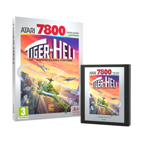 Atari Tiger-Heli 40th Anniversay Edition (Compatible With 2600+,7800+,7800)
