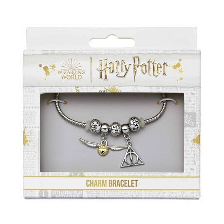 Carat Shop Harry Potter - Charm Bracelet Including Charms  Silver (Hp0090)