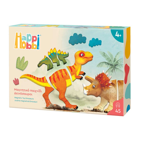 Happihobbi Magnet Box: Δεινοσαυροι