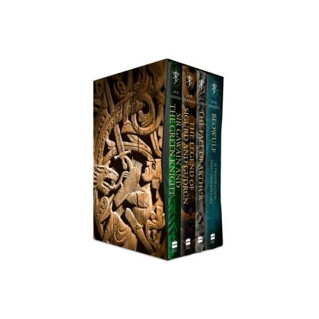 Myths and Legends (Boxed Set) : sir Gawain and the Green Knight, the Legend of Sigurd and Gudrun, the Fall of Arthur & Beowulf: a Translation and Commentary